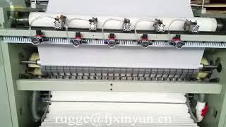 Double embossing automatic V fold facial tissue paper making machine