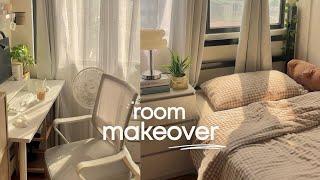 small room makeover   |  cozy space, room decor, temu haul, pintrest inspired, and room tour