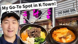 NYC's BEST RATED Korean Spot! (Besides BBQ) Cho Dang Gol in NYC K-Town 초당골