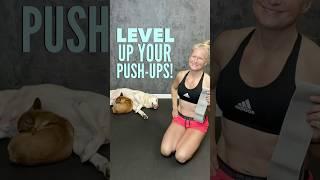 LEVEL UP WITH THE PUSH UP! #functionalfitness #pushups #upperbody #fitover50 #strongertogether