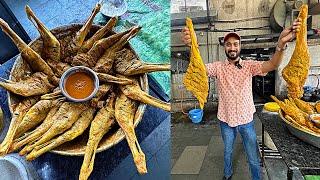 पुणे का मशहूर अक्खा मटन रान | Bulk Making Of Sheep 100 Raan daily | Shauryawada | Pune Food ￼Tour