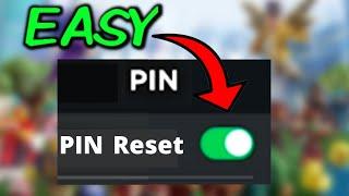 The EASIEST Way To Reset Your Pin In Roblox