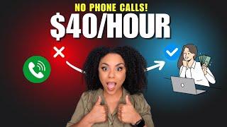 No Phone Calls Plus FREE Home Office Cash! High Paying Remote Jobs 2024!