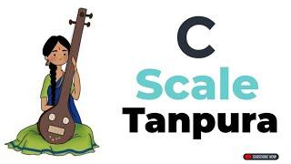 C Scale Tanpura | Tanpura For Riyaz or Meditation | #muzzico