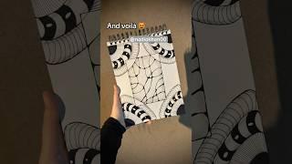 Easy doodle tutorial  Day 49 #shorts #doodlewithnadia #art #doodle