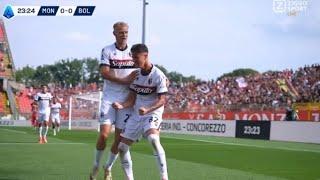 Kacper Urbanski Goal, Monza vs Bologna (1-2) Goals and Extended Highlights, Sirie A 2024-25