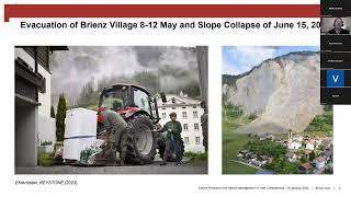 Seminar by Simon Löw on the Brienz/Brinzauls landslide 2024-01-18