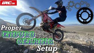 Proper Enduro GEARING Setup! What gearing do Hard Enduro pros use??