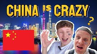 【4K】China Is Crazy? Discover the REAL China with a Father and Son from UK | Shanghai TOP DESTINATION