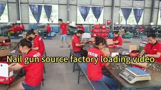 Nail gun source factory loading video, order nail gun contact me