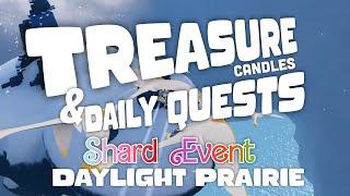 Today’s  Treasure Candles and Daily Quests | Daylight Prairie | SkyCotl | NoobMode