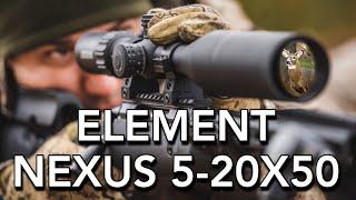 Element Nexus 5-20X50 Scope Review