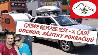 Odchod z campu Route E58