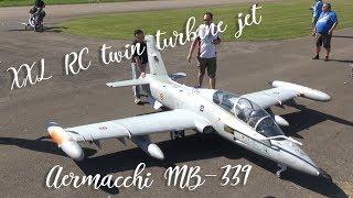 XXL AERMACCHI MB 339 TWIN TURBINE RC JET