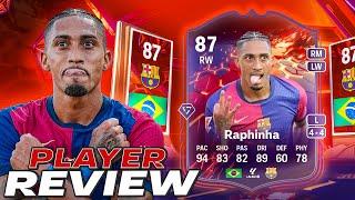 87 TRAILBLAZERS RAPHINHA SBC PLAYER REVIEW - EA FC 25 ULTIMATE TEAM