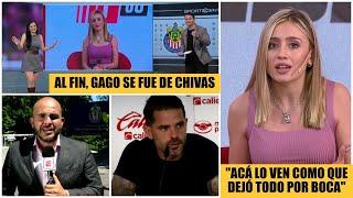 Fernando Gago DEJA A CHIVAS. En Boca, CELEBRAN. En Guadalajara quedó como VILLANO | SportsCenter