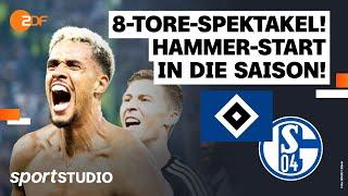 Hamburger SV – FC Schalke 04 Highlights | 2. Bundesliga, 1. Spieltag Saison 2023/24 | sportstudio