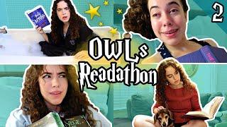 How to Read in the Bath | OWLs Readathon Weeks 2 & 3