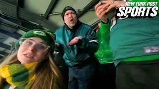 You Won't Believe What This Eagles Fan Said to a Packers Fan!