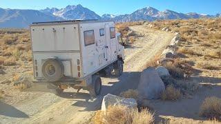 California’s BEST On & Off Road Camping - EASTERN SIERRA 4x4 VAN LIFE