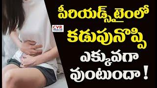 పీరియడ్స్ టైములో కడుపునొప్పి ఎక్కువగా వుంటుందా !| stomach pain during periods|CVR Health