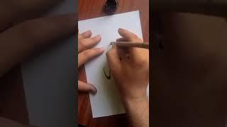 Allah name calligraphy #artshorts #calligraphy