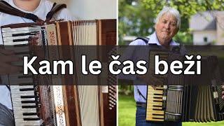 Kam le čas beži (F. Šegovc - Štirje kovači) #accordion #narodnozabavna