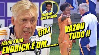 ESPANHA ENLOUQUECIDA COM ENDRlCK !! VAZA CONVERSA DE ANCELOTTI E ENDRlCK | VINI BOLA DE OURO E MAIS