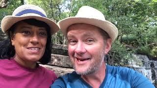 Day 60 Keld Waterfalls by the River Swale, and a random chance encounter....hi to Jo and Mark!