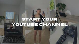 How to start a youtube channel | From a beginners pov