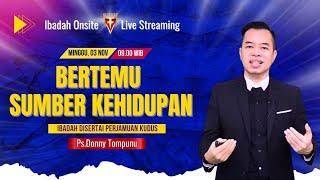 Live Streaming Ibadah Minggu VCI - 03 November 2024, Jam 09:00 WIB - Ps. Donny Tompunu