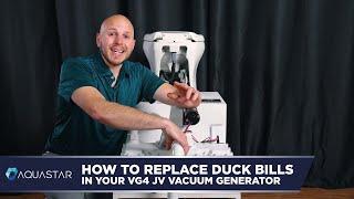 How To Replace Duck Bills In Your VG4 JW Vacuum Generator