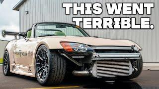 My K24 Honda S2000 Turbo Blew Up (dang it)