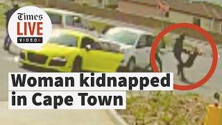 CCTV captures kidnapping of woman driving Audi R8 in Cape Town