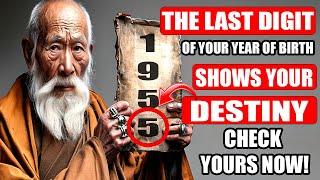 What the Last Digit of Your Birth Year Means WILL SURPRISE YOU | Buddhist Teachings