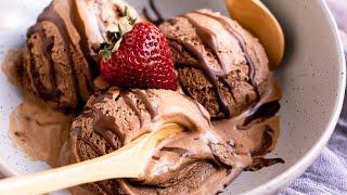 Easy Chocolate Ice Cream Recipe (No eggs)