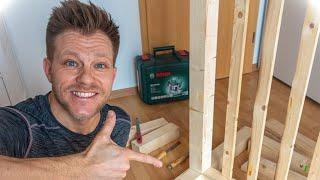 Hochbett selber bauen DiY Massivholz