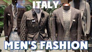 ITALY | MEN'S FASHION FALL 2024! HOW TO DRESS STYLISHLY AND FASHIONABLY