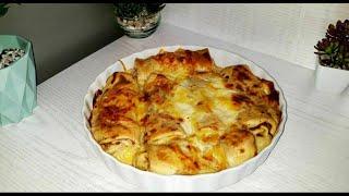 Gratin Crêpes Salés "Recette très Gourmande" || كرطان الكريب المالح " وجبة شهية جداا"