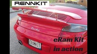 Rennkit eRam Kit - 996 Turbo - Electric Spoiler Wing Lift System - NO MORE HYDRAULICS!