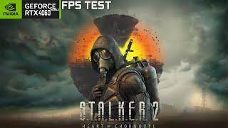 S.T.A.L.K.E.R. 2: Heart of Chornobyl test on laptop 4060 mobile 105w ryzen 7 7735HS 16 GB RAM MSI