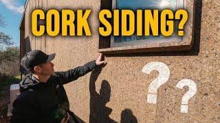 Cork Insulation and Siding - I've never seen this!