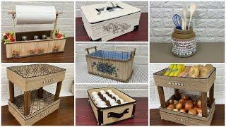 Useful ideas for your home. DIY beautiful things with cardboard