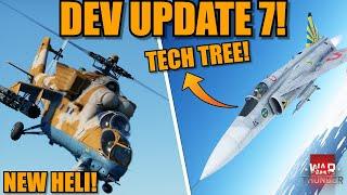 DEV UPDATED 7! PAKISTANI MI-35! TECH TREE JA-37DI! LJDAM WORKING! NEW BOMBS & MORE - War Thunder DEV