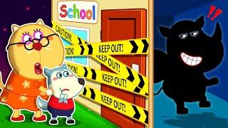 Stranger In My School? Stranger Danger | Compilation Of Safety Rules For Kids  Wolfoo Kids Cartoon