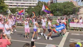 WUSA9 team marches in Capital Pride Parade