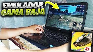 INCREIBLE EMULADOR GAMA BAJA 2024 PARA PC DE BAJOS RECURSOS COMO JUGAR FREE FIRE EN PC GAMA BAJA