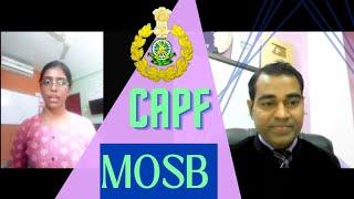 Capf mosb interview in English | Itbp medical officer interview questions and answers