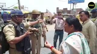 UP | SP City Etawah Gets Slapped, Caught On Camera Saying "BJP Wale Bomb Lekar Aaye The"