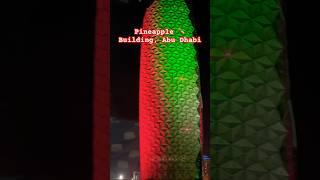 Pineapple  Building | Abu Dhabi | UAE  52nd National Day Prep #travel4life